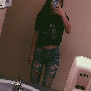 American Eagle High Waisted Boyfriend Jeans